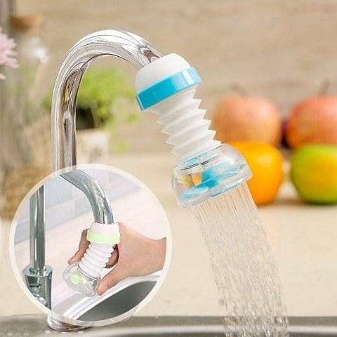 360 Degree Water-Saving Tap and Anti-Splash Faucet Sprayer Nozzle for Kitchen and Bathroom
