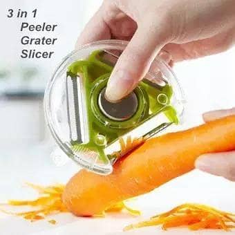 3-IN-1 COMPACT MULTIFUNCTIONAL ROTARY PEELER