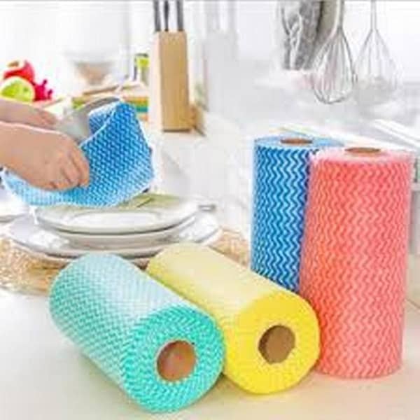 Disposable Cloth-like Dish Cleaning Towels Household Clean Tissue Paper Tool, Reusable All-Purpose Cleaner Wipes Absorbent Handy Napkin Dishcloth For Kitchen, Bathroom, Quick Dry