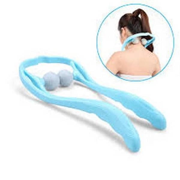 Pressure Point Therapy Massager for Neck, Shoulders, and Back Pain Relief - Self-Massage Tool