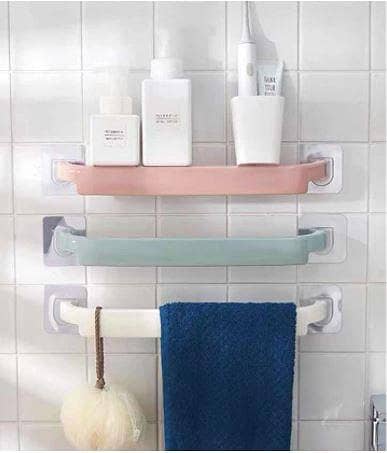 High-Quality Self-Adhesive Towel Rack for Bathroom and Kitchen