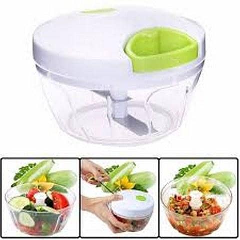 Manual Food Chopper Pull String Shredder Speedy Chopper Processor for Vegetable Fruits Garlic Meat