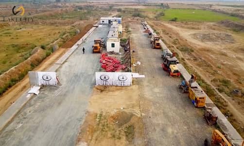 On Ground G Block Lake City Meadows 5 Marla Plot For Sale