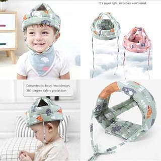 Baby Safety Helmet Infant Adjustable Head Protector Soft Headguard for Toddler Learning to Walk