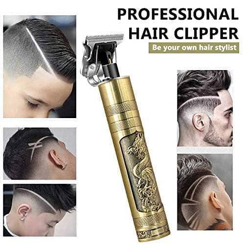 Hair Clippers for Men, Hair Trimmer Professional T9 Trimmer Vintage Cordless Hair Cutting Machine Hair Clipper Beard Shaver Trimmer for Men