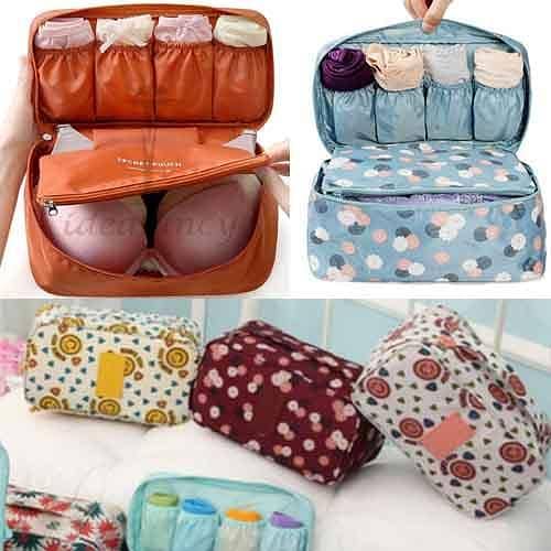 Underwear Travel Organizer and Storage Case