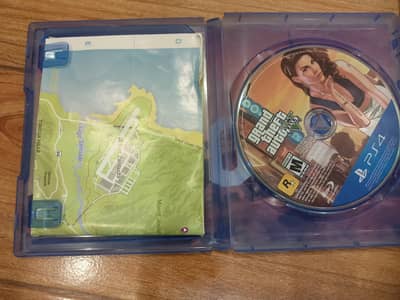 gta 5 ps4 cd/dvd