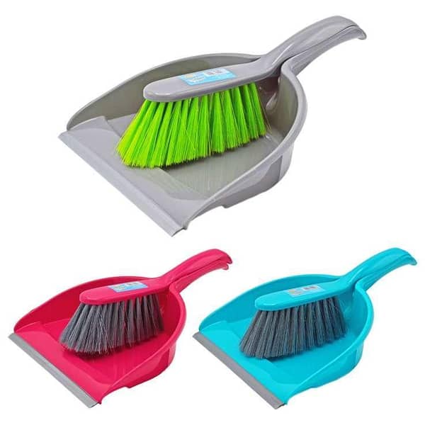 Dustpan and Bristle Brush Set
