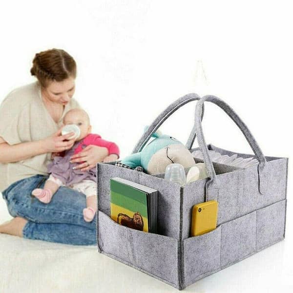 Putska Baby Diaper Caddy Organizer - Ideal for Baby Showers and Nurseries, One Piece