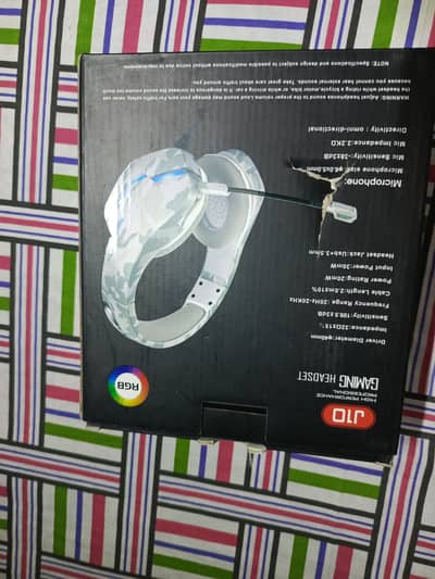 Professional Gaming Headset for sale | J10 RGB light. .