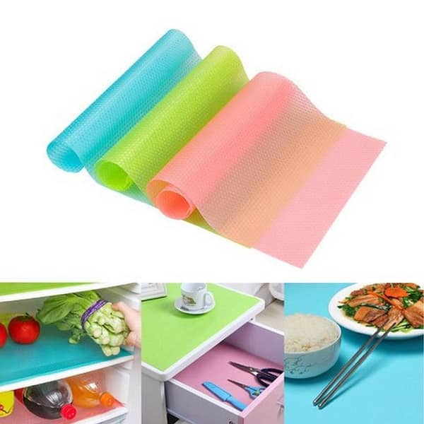 Multipurpose PVC Anti-Slip Shelf Liner Roll for Cupboards and Drawers