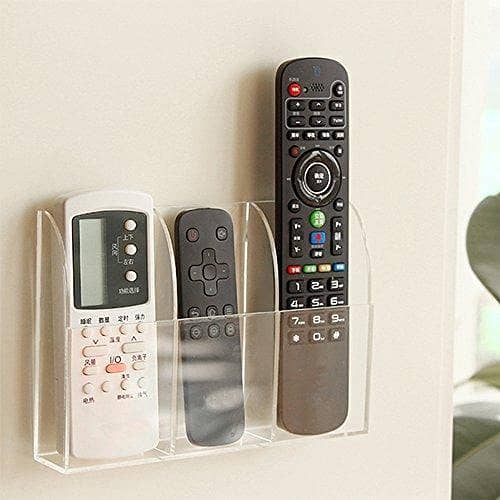 Wall-Mounted Organizer for TV and Air Conditioner Remote Controls