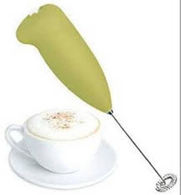Handheld Electric Milk Frother and Egg Beater for Cappuccinos and Coffee