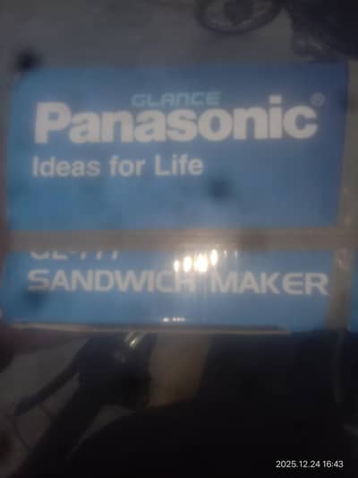 urgent sell sandwich maker 3 in 1 ha  abi box bi open ni keya ha