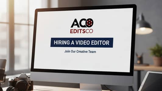 Hiring: Creative Female Video Editor