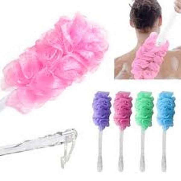 Soft Brush Handle Bath Brush Bathing Body Cleansing Unisex Beauty Bath Accessories