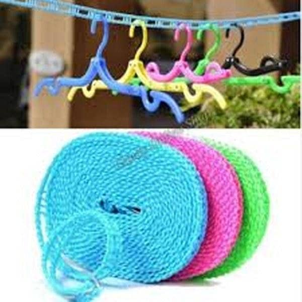 5M Nylon Windproof Drying Rope for Clothes Hangers