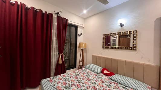 2 Bedroom Lounge Luxurious Apartment is available for RENT Near Main Entrance of Bahria Town