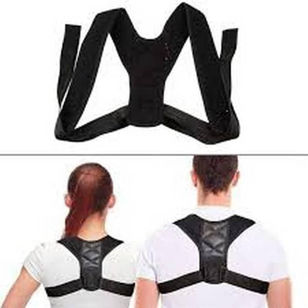 Adjustable Back Posture Corrector for Spine, Shoulder, and Lumbar Support - Prevents Slouching