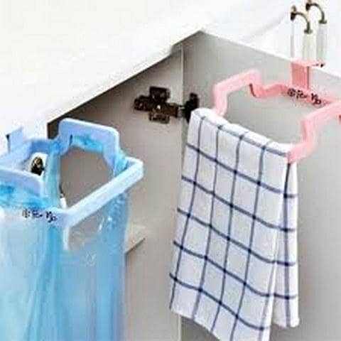 Hanging Garbage Bags Rack Stand Storage Kitchen Holder