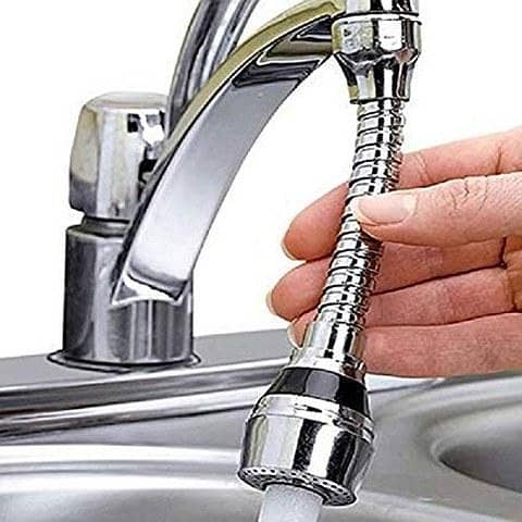 Turbo Flex 360 Instant Hands-Free Faucet Swivel Spray Hose