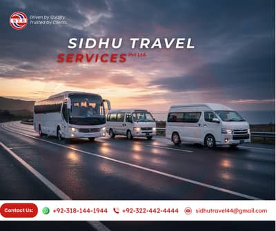 Rent a Car Lahore, Rent A Bus , Yutong Bus, Coaster, HiAce, Rental KIA