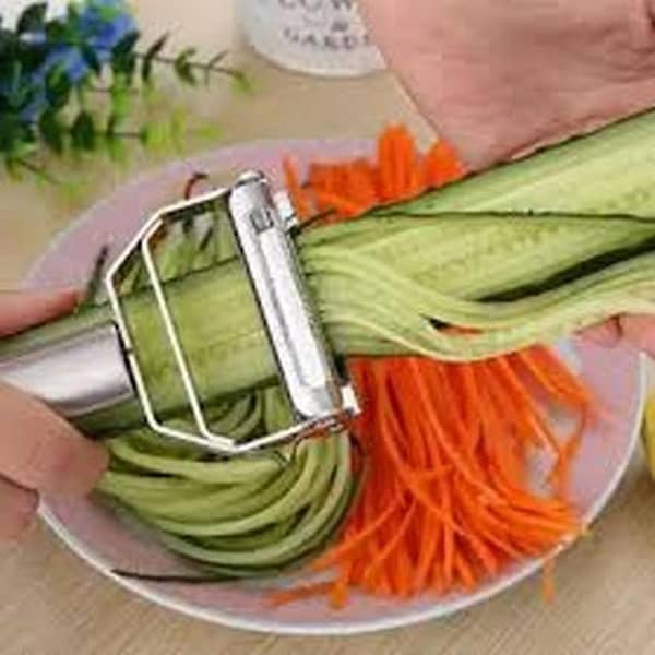 Julienne Peeler Stainless Steel Cutter Slicer for Carrot Potato Melon Gadget Vegetable Fruit