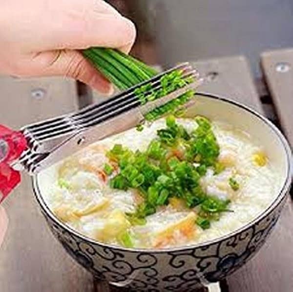 5 Layers Of Multi-Functional Stainless Steel Kitchen Scissors