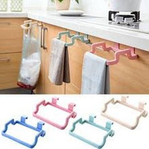 Suction Cup Rotating Towel Rack for Bathrooms - Holds 3 Towels