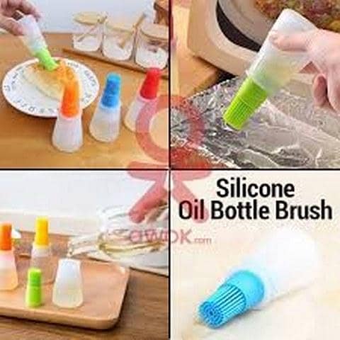 Silicone Oil Brush - Baking and BBQ Utensil for Butter, Cake, and Pastry