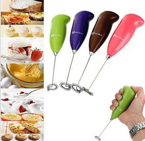 Portable Handheld Coffee Mixer and Whisk