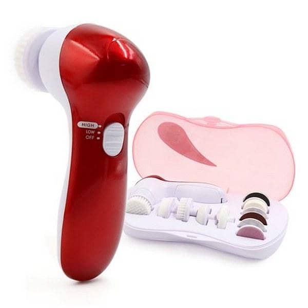 CNAIER AE-8783A 11-in-1 Facial Massager and Body Exfoliating Scrub Device