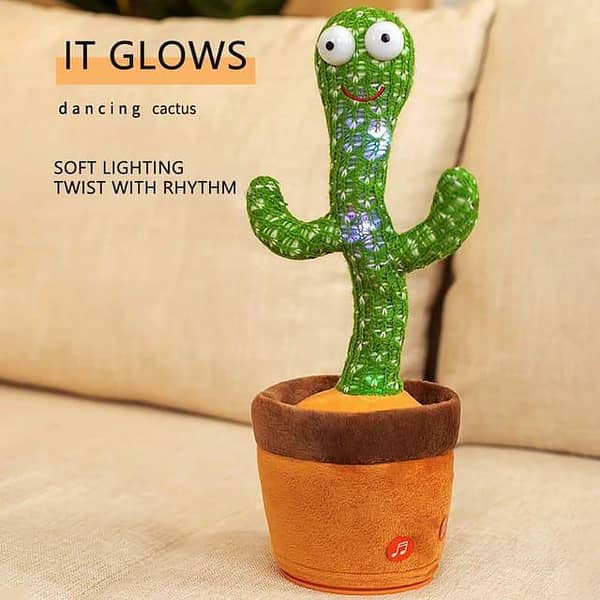 Dancing and Talking Cactus Toy for Children
