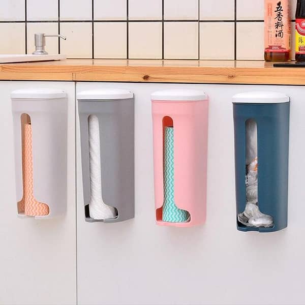 Tissue Dispenser and Shopper Bag Holder