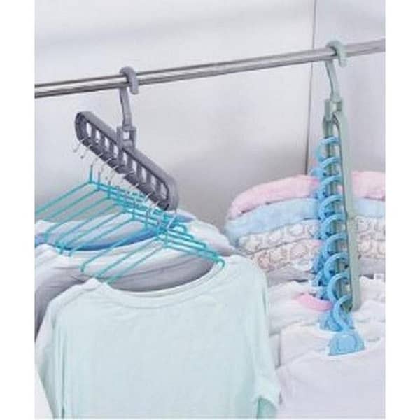Multifunctional Anti-skid Folding Hanger with Rotating Hook