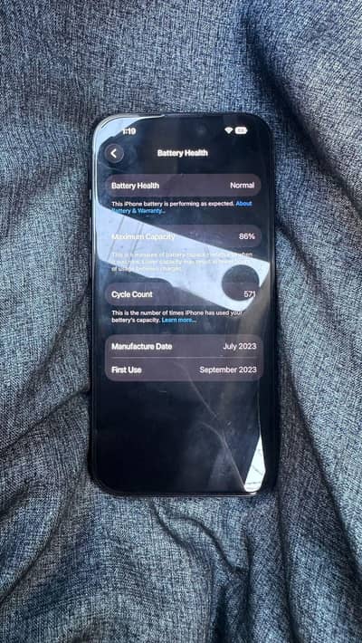 iphone 15pro jv 10/10 condition