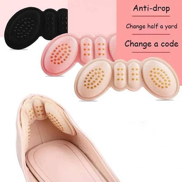 1 Pair Heel Insoles Pads for Women High Heel Shoes Adhesive Liner Grip Heels Protector Sticker Foot Pain Relief Care Insert Pad
