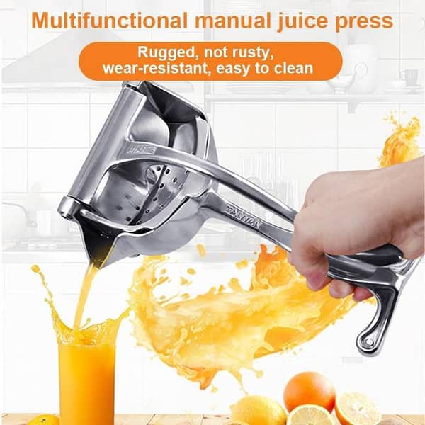 Fruit Juicer Household Hand Operated Press Machine Manual Juicer Lemon Orange Lime Fresh Juice Tool Squeezer Machine