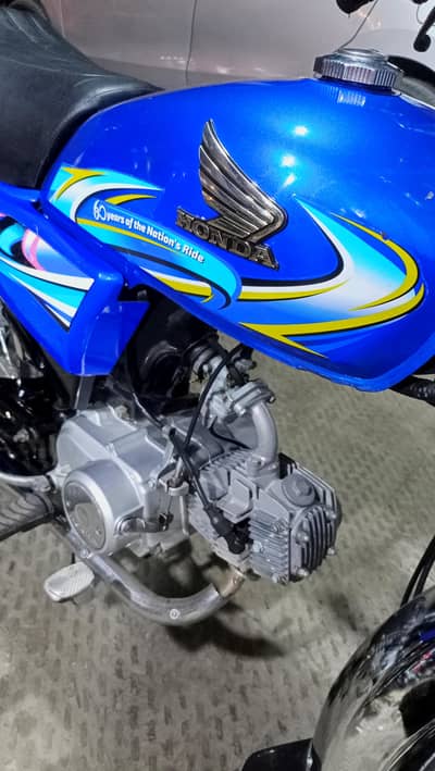 Honda CD-70 2024 model Karachi num 1st owner mint condition