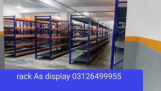 Warehouse rack - Plastic pallet - Super store rack - wall rack - Rack