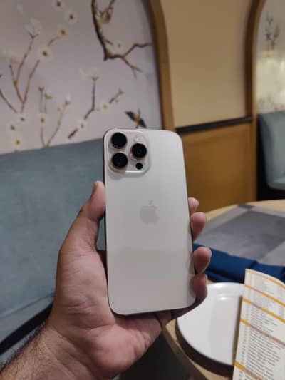 Iphone 16 Pro Max FU Sim time Available 256GB 100% BH 136 Cycle Only