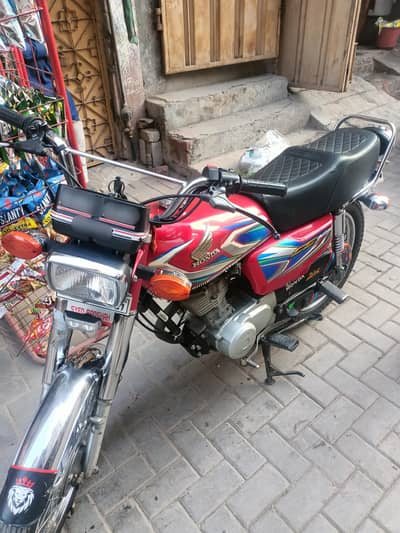Honda 125 driven 22000km