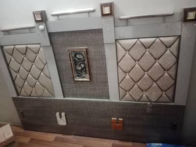 Used Wooden Bed Set for Sale