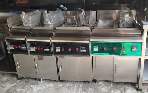 Fryers 16 Liters / 24L / 16+16 available counter / Fryers in Lahore