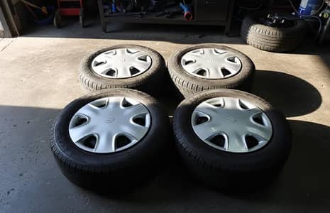 Suzuki Wagon R Original Steel Rim's With Euro TyconFresh tyre's 2025