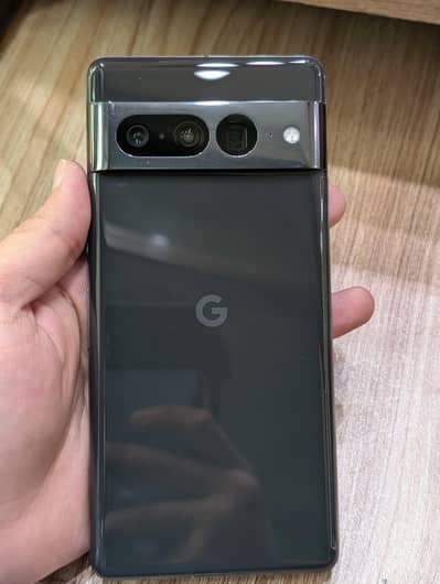 google pixel 7 pro. 256gb 12ram 5g PTA approved 03056530960 call
