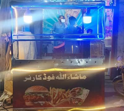 S. S Fast Food And Burger Cart