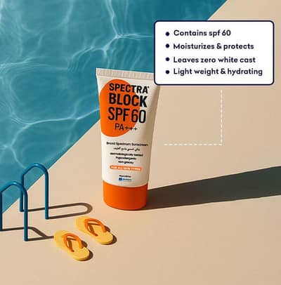 Jenpharm Spectra Block Broad Spectrum Sun Block Cream 40G