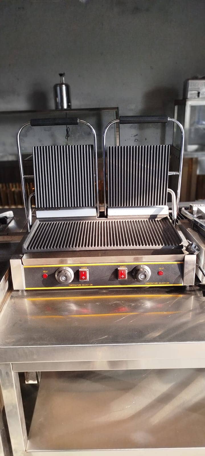 Double panini machine 0