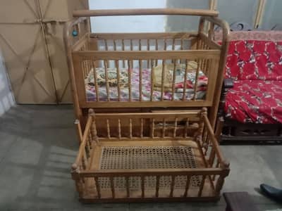 Kids Jhula + Bed with Mattress